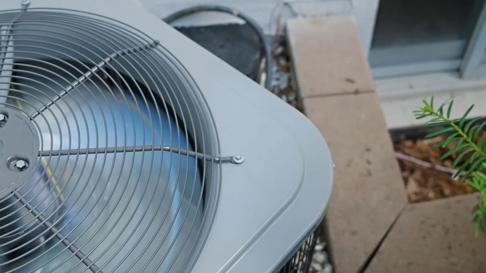 Newly installed outdoor unit
