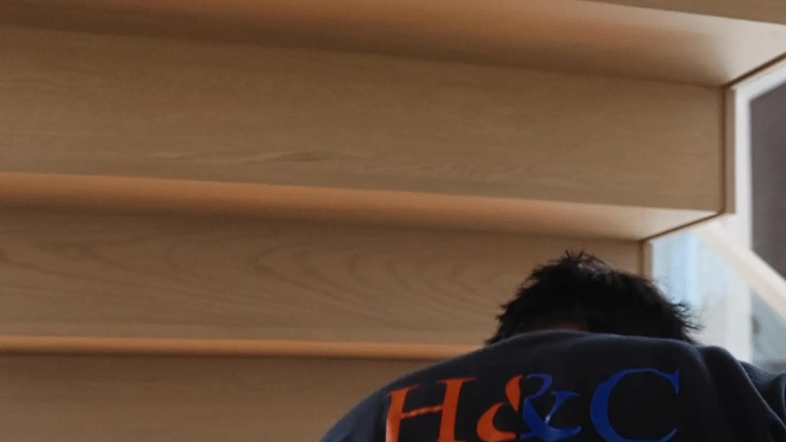 H&C technicians assessing a home mechanical system