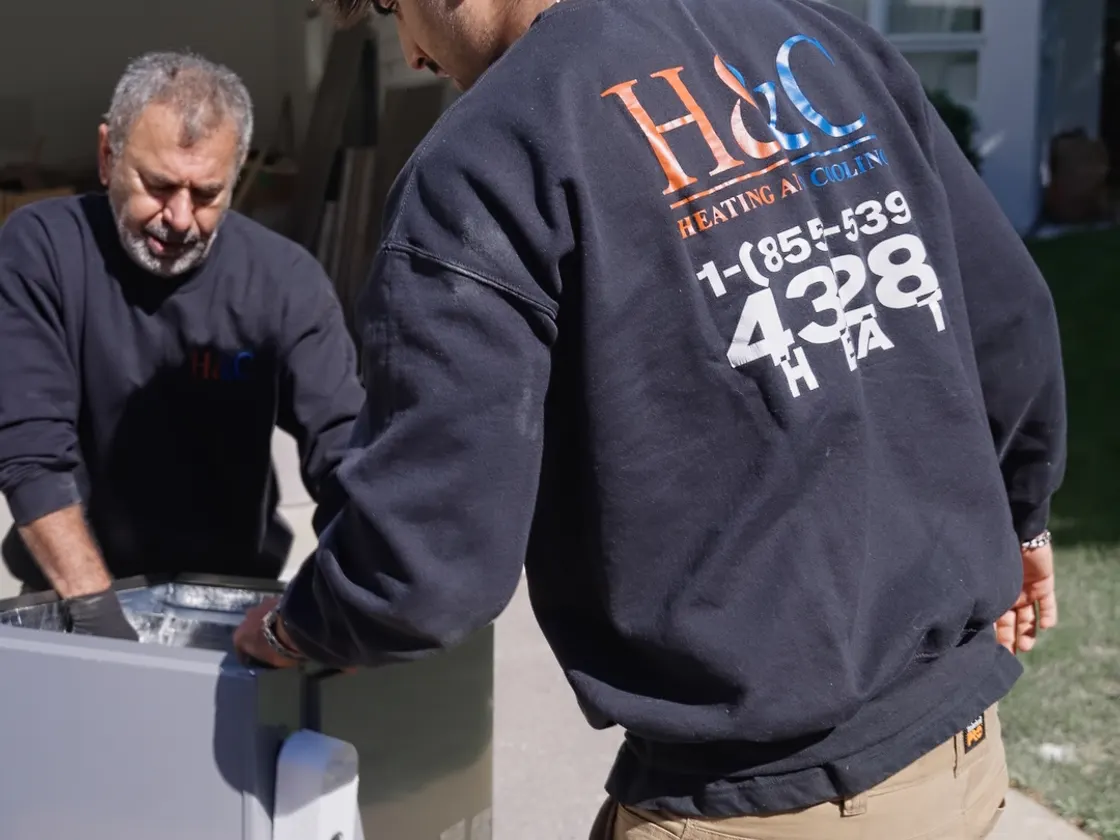 H&C commercial HVAC service